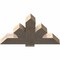 Ekena Millwork Redmond Smooth Timber Gable Bracket, Douglas Fir, 36"W x 21"H x 3 1/2"D x 5 1/2"F, 14/12 Pitch GBW036X21X0406RED00SDF - alternate 5